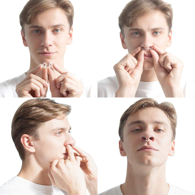 Woodyknows Anti Snoring Nose Dilator, Ultra Thin Model, Snoring Solution, Nose Blockage Relief, Sleeping Aid, Inner Nose Strips, Stop Mouth Breathing, Moderate Stretching - NewNest Australia