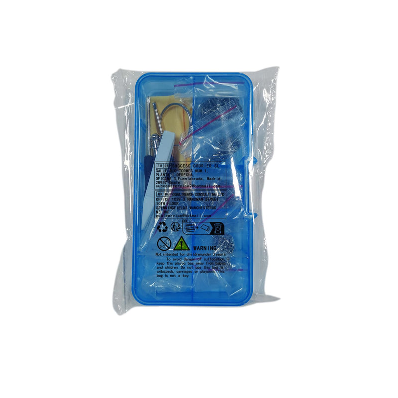Glasses repair set, 500 pieces glasses repair tool set, with small screws nuts, silicone nose pads, tweezers, micro screwdriver, cleaning cloth, for glasses, sunglasses - NewNest Australia