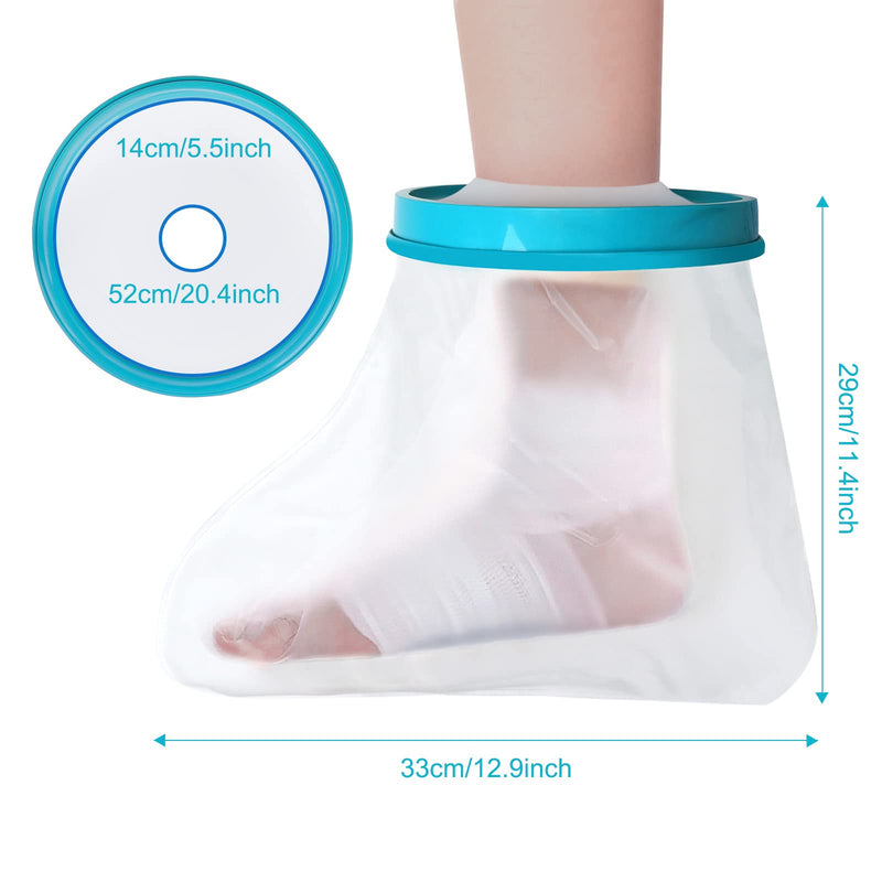 Cast Protection Foot For Showering, Bandage Protection Waterproof Adults For Broken Toes, Ankles, Burns, Reusable Plaster Shower Protection Leg Keep Wounds And Bandages Dry While Bathing - NewNest Australia