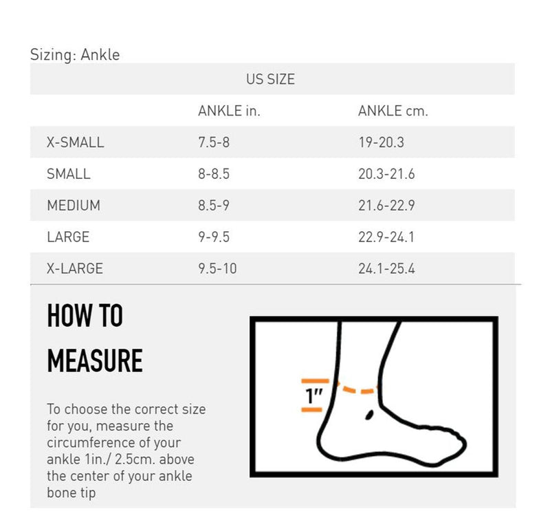ShockDoctor Adult Ankle Support Ankle Brace with Compression Bands - NewNest Australia