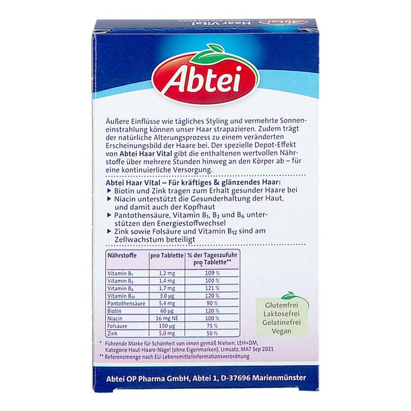 Abbey Hair Vital Depot Tablets Tf 30 pcs - NewNest Australia