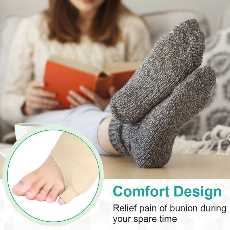 Bunion Pinky Toe Corrector Silicone Gel Little Toe Support with Anti-Slip Strap Pinky Toe Pain Relief for Pad Bunion Corrector Little Toe Cushions Spacer Shield Guard Bunion for Pads - NewNest Australia