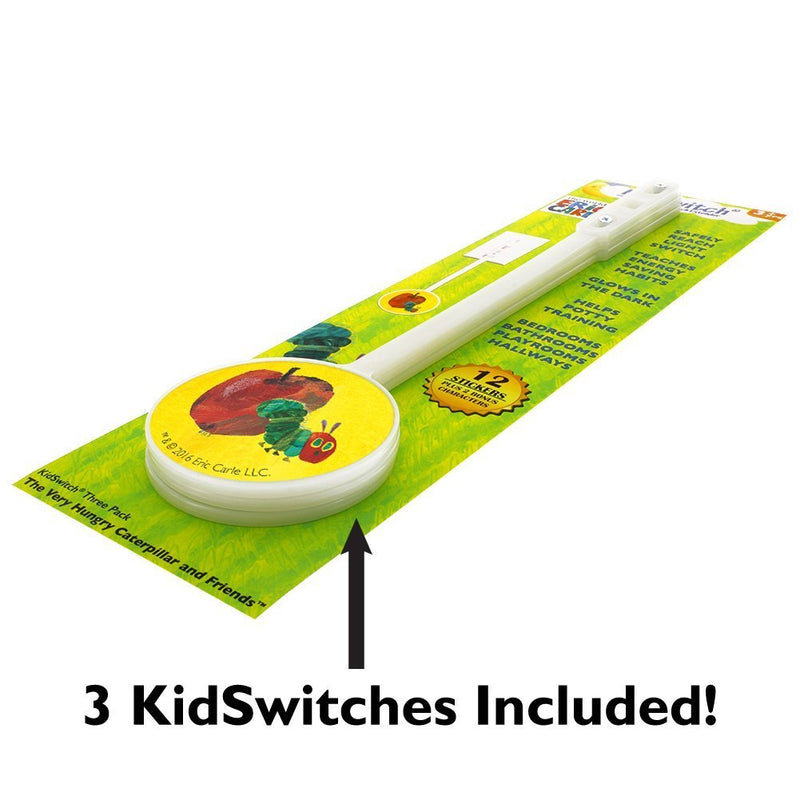 KidSwitch Light Switch Extender 3 Pack - The World of Eric Carle Edition - NewNest Australia
