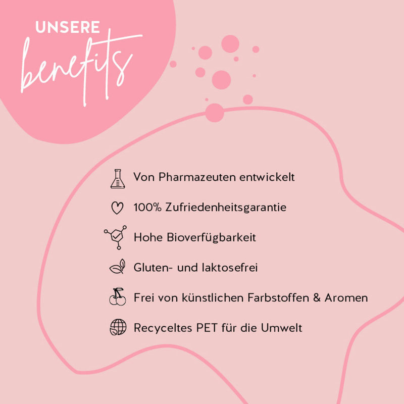 Bears w Benefits Hair Gums for Women, Sugar-Free, Made in Germany, High-Dose Dietary Supplement with Biotin, Folic Acid, Zinc - NewNest Australia