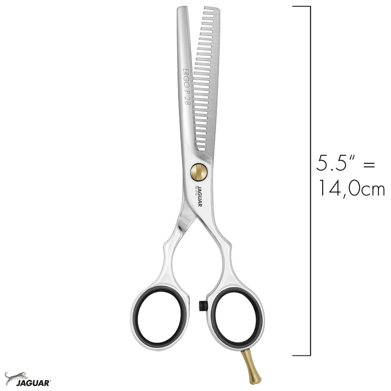 JAGUAR modeling scissors PRE STYLE ERGO P 28 5.5" | texturing scissors with 28 thinning teeth in classic design | polished | Made in Germany - NewNest Australia