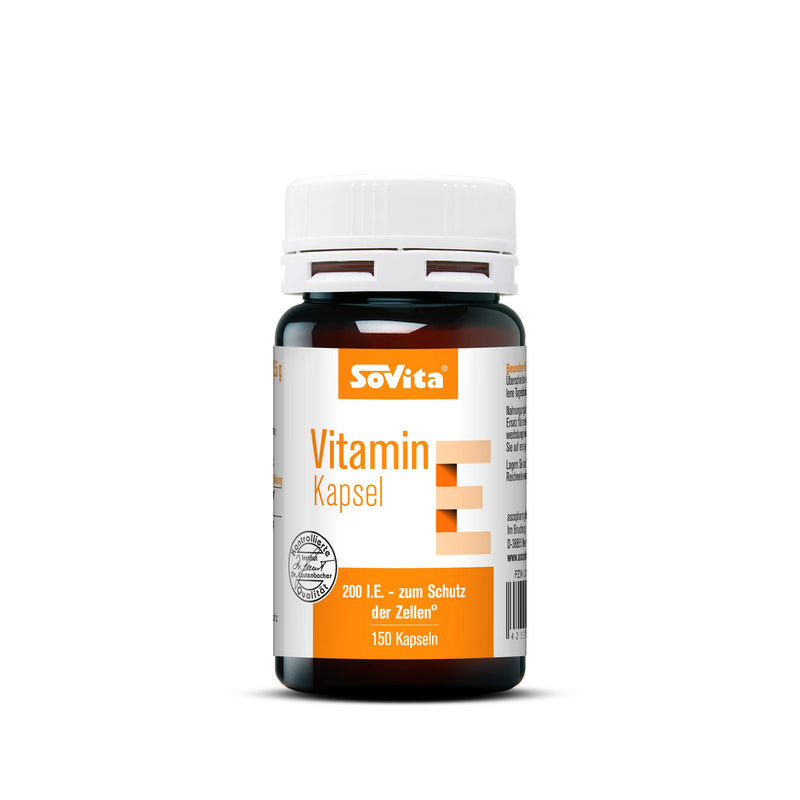 SoVita vitamin E capsules - NewNest Australia