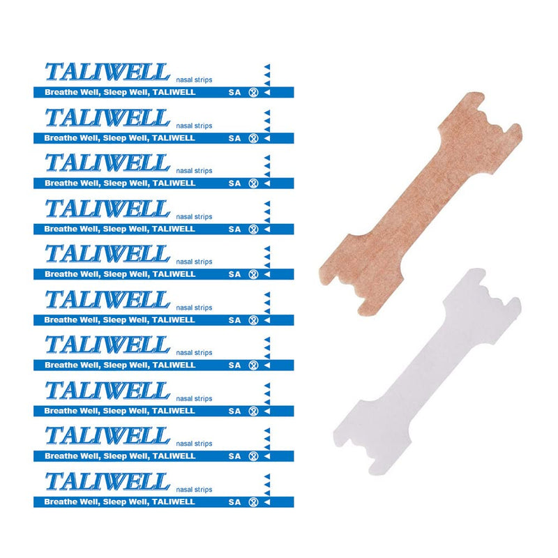 Taliwell Nose Plasters Pack of 50 M Medium Better Breathing When Sleeping, Sports, Sniffles, Nose Strips Against Snoring, Anti-Snoring Plaster Stopper - NewNest Australia