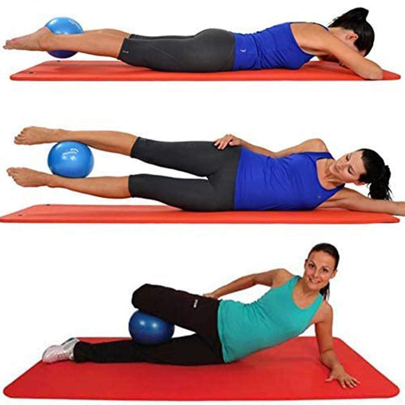 Xinlie Small Bender Ball Mini Size Soft Pilates Ball Mini Anti-Burst Core Exercise Ball Mini Gym Ball Anti-Burst Yoga Ball Extra Thick Swiss Ball for Yoga, Balance, Workout, Fitness (3 Pieces) - NewNest Australia