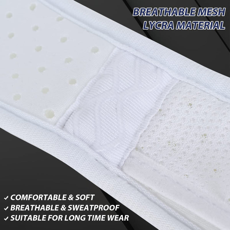 Tenbon Hernia Belt For Men, Inguinal Hernia Support, Medical Hernia Protection, Inguinal Brace For Single Sports Hernia, Adjustable Waist Belt With Removable (White, L) - NewNest Australia