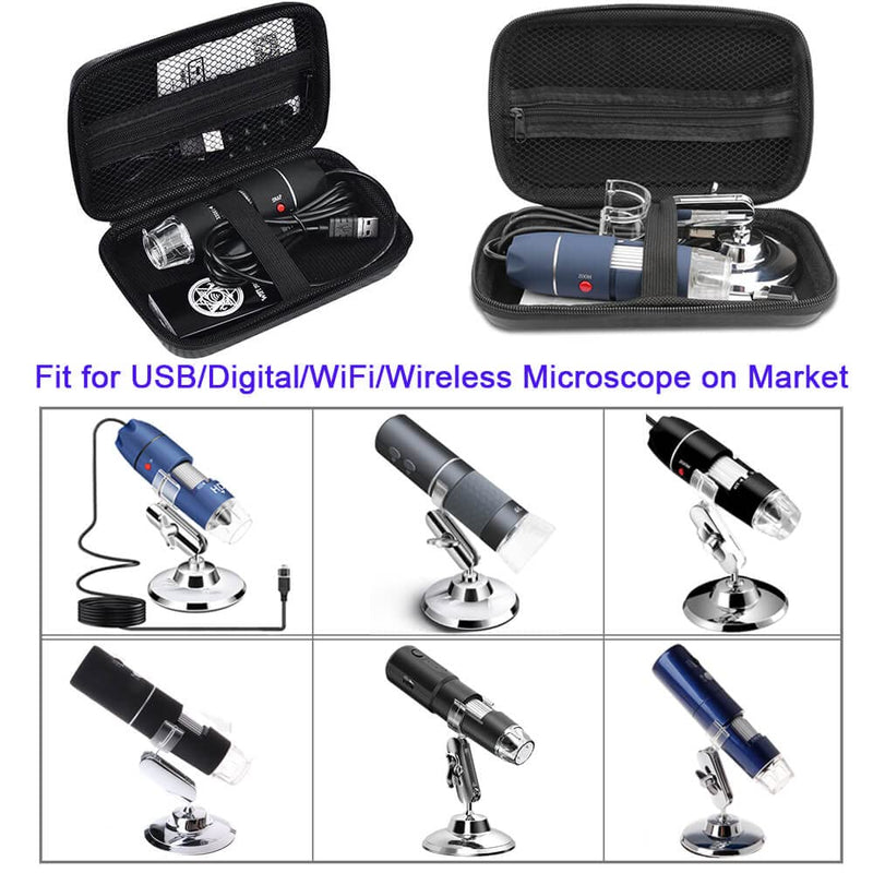 Ninyoon Original USB Microscope Carrying Case Bag for Ninyoon WiFi & USB Digital Microscope, Also Compatible with Other Brands Handheld Microscope - NewNest Australia