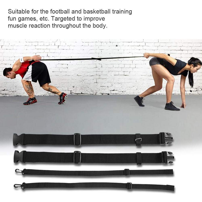 Vbestlife Fitness Resistence Belt Basketball Football Speed and Agility Tainning Belt Defensive Speed Reaction Strap Training Equipment for Children Adults for Improving Strength, Power and Agility - NewNest Australia