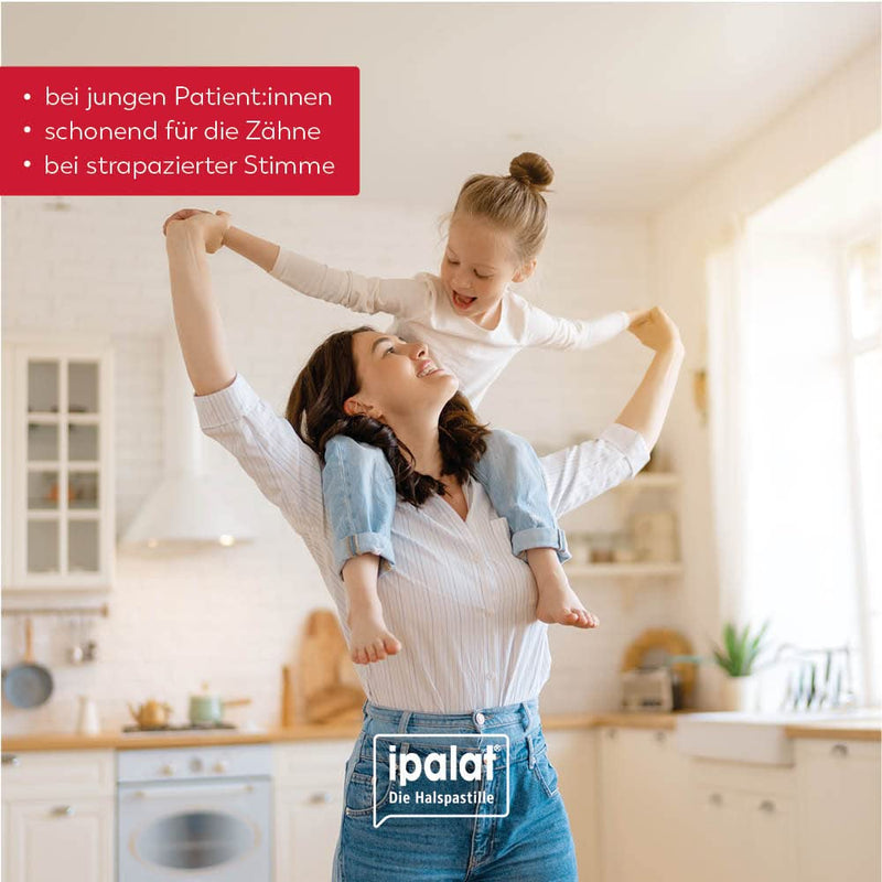 Ipalat Throat Pastilles Honey Mild: For Hoarseness & Cough Stimulation, Especially Mild Taste Without Menthol, With Primrose Root, Anise And Fennel, 40 Lozenges - NewNest Australia