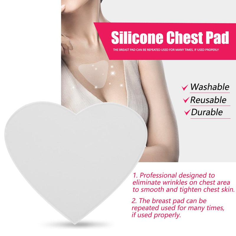 Silicone Chest Pad Anti Wrinkle, Professional Designed to Eliminate Wrinkles on Chest Area to Smooth and Tighten Chest Skin Washable Allow It is Reusable - NewNest Australia