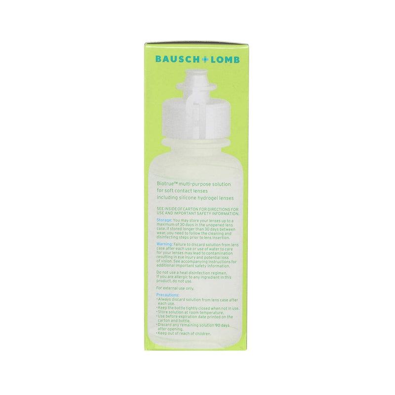 Contact Lens Solution by Biotrue, Multi-Purpose Solution for Soft Contact Lenses, 2 Fl Oz (Pack of 4) 2 Fl Oz (Pack of 4) Pack of 4 - NewNest Australia