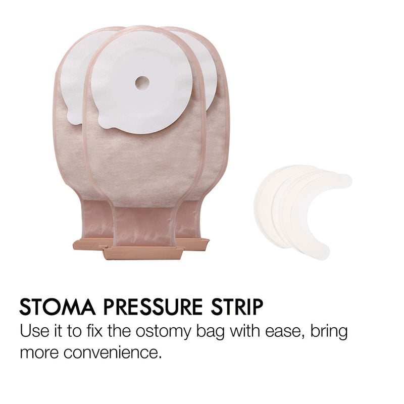 Healifty Pack of 20 Skin Protection Strips Elastic Stoma Protection Tape Waterproof Hydrocolloid Extender Adhesive for Stoma Bag Accessories - NewNest Australia