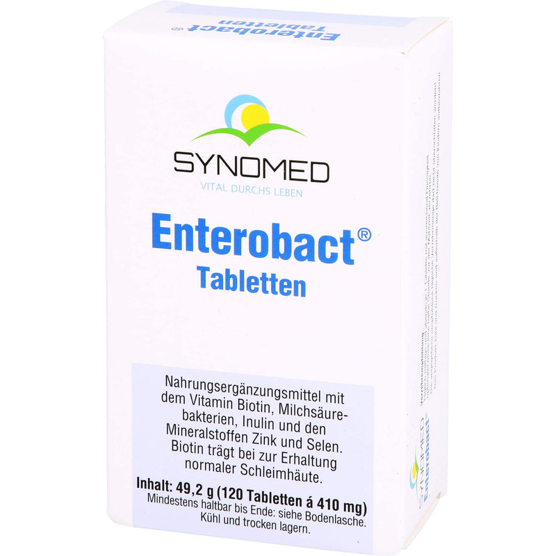 Enterobact tablets, 120 tablets (51.6 g) - NewNest Australia