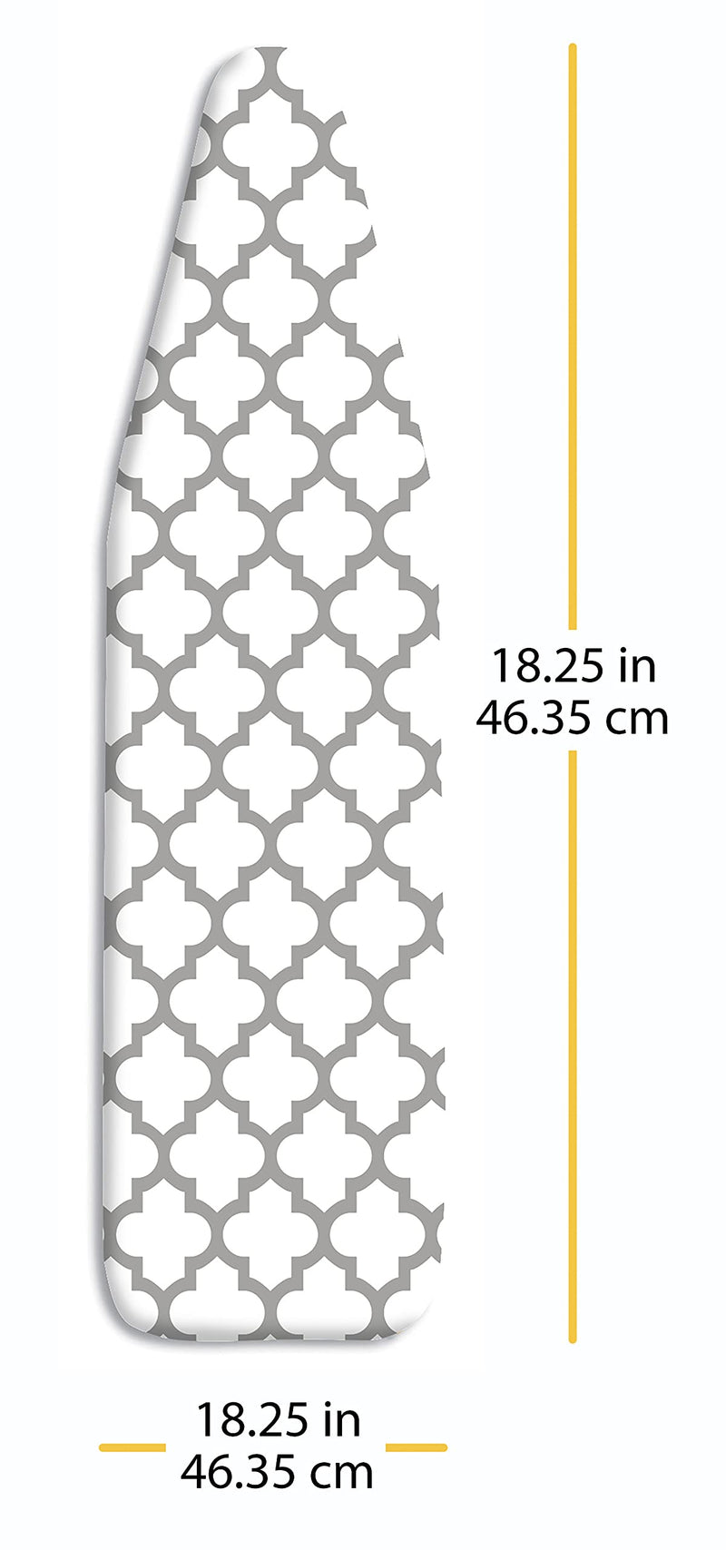 Whitmor Deluxe Ironing Board Cover and Pad - Medallion Gray - NewNest Australia