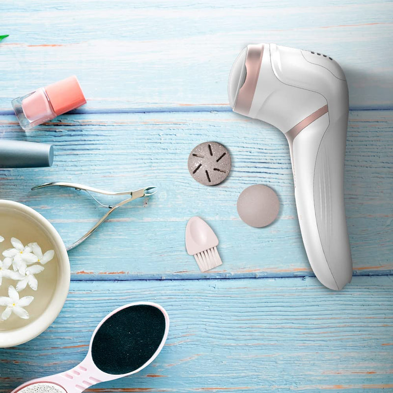 Cecotec Bamba Skincare Electric Foot File, Rechargeable Lithium Battery, Running Time 100 Minutes, Suction And Tank Function, 2 Modes, Includes 3 Discs With Different Grammages - NewNest Australia