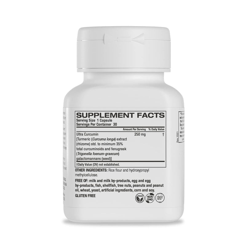 TurmericXL Joint Support & Healthy Inflammatory Response - Delivers 45x More Curcumin - High Absorption - Gluten-Free – 250mg, 30 Veggie Capsules - NewNest Australia