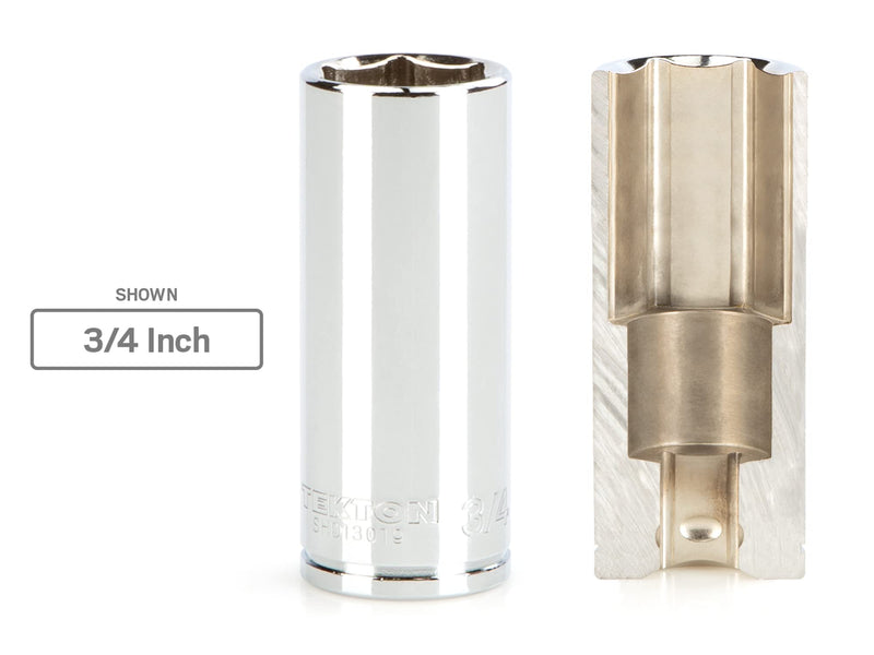 TEKTON 3/8 Inch Drive x 1 Inch Deep 6-Point Socket | SHD13025 1 in. - NewNest Australia