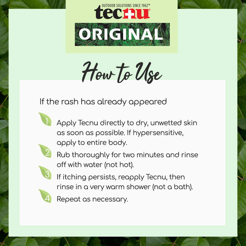 Tec Labs Tecnu Original Poison Oak & Ivy Outdoor Skin Cleanser - First Step in Poison Ivy Treatment, 12 Fl Oz - NewNest Australia