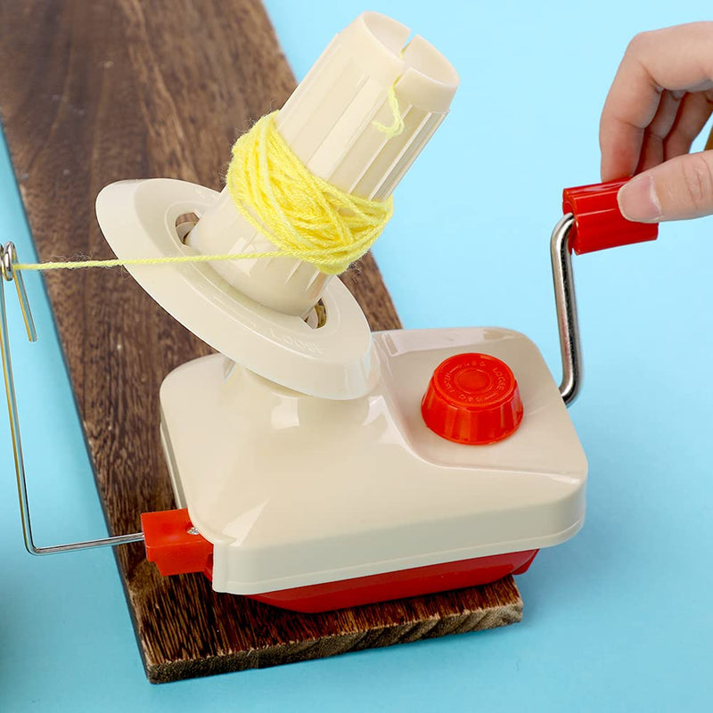 BUTUZE Yarn Ball Winder with 25 Pieces Stitch Knitting Needles,Convenient Ball Winder for Yarn,Yarn Swift and Ball Winder Combo with Easy Installation for Yarn Storage - NewNest Australia