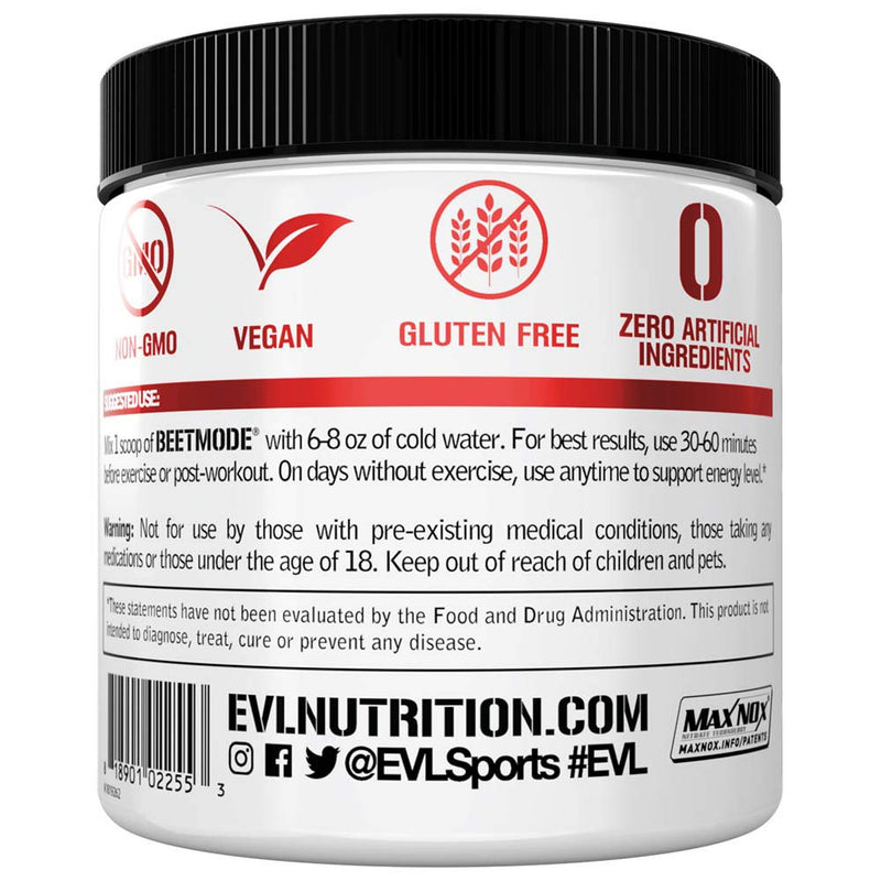 Evlution Nutrition Beet Root Powder Concentrated Beet Powder Crystals Nitric Oxide Booster & Natural Circulation Booster Antioxidants Vegan Non-GMO Endurance Superfood (Black Cherry 30 Servings) Black Cherry - NewNest Australia