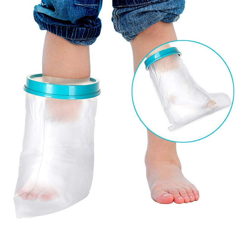 DOACT Kids Leg Cast Cover for Shower Bath, Waterproof Cast Protector for Foot, Keep Cast Bandage Dry, Watertight Cast Bag for Wound Foot Ankle Orthopedic Boot, Leg 31cm - NewNest Australia