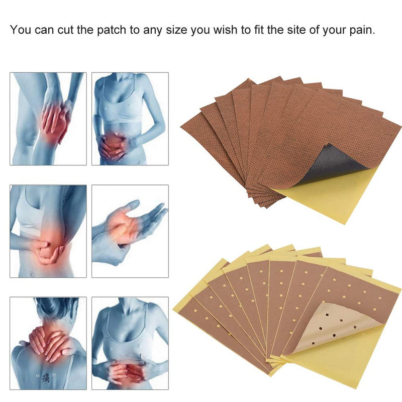 48pcs Pain Relief Patch Plaster, Plasters for Sore Muscles, Tiger Balm Pain Relieving Patch, Pain Relief Patch Medical Backache Neck Pain Joint Muscle Relieving Plasters - NewNest Australia