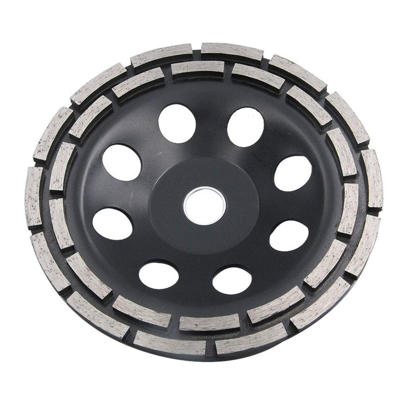 NUZAMAS 4-1/2" Double-Row Diamond-Cup Grinding-Wheel 115mm for for Concrete and Paint, Epoxy, Mastic, Coating Removal - NewNest Australia