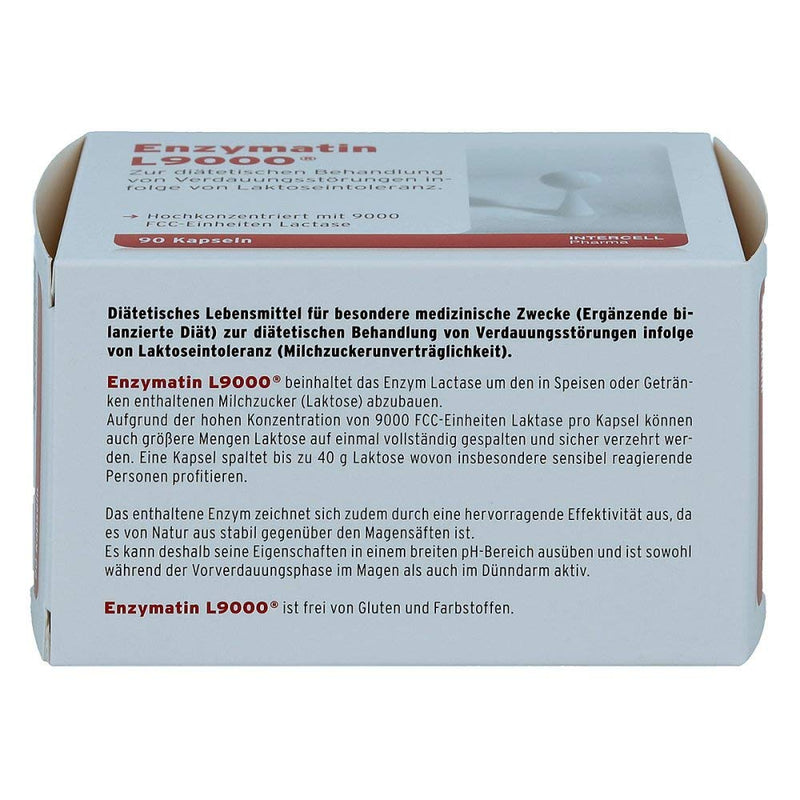 ENZYMATINE L 9000 capsules 90 pcs - NewNest Australia