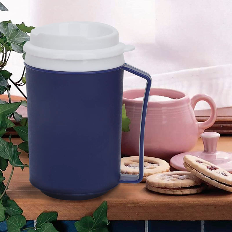 Jiahg Tumbler For People In Need Of Care, 500 Ml Insulated Cup With Lid, Drinking Cup Sippy Cup For Adults With Disabilities, Anti-Spout Spout Travel Mug Travel Coffee Cup - NewNest Australia