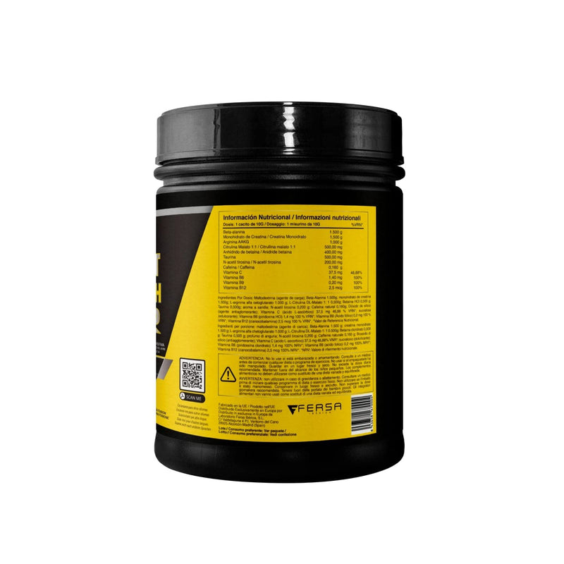 Healthy Fusion Ultra Pre-Workout | Powerful Pre-Workout with Beta-Alanine + L-Arginine AAKG + Creatine + Caffeine + Taurine | Watermelon Flavor | 300g - NewNest Australia