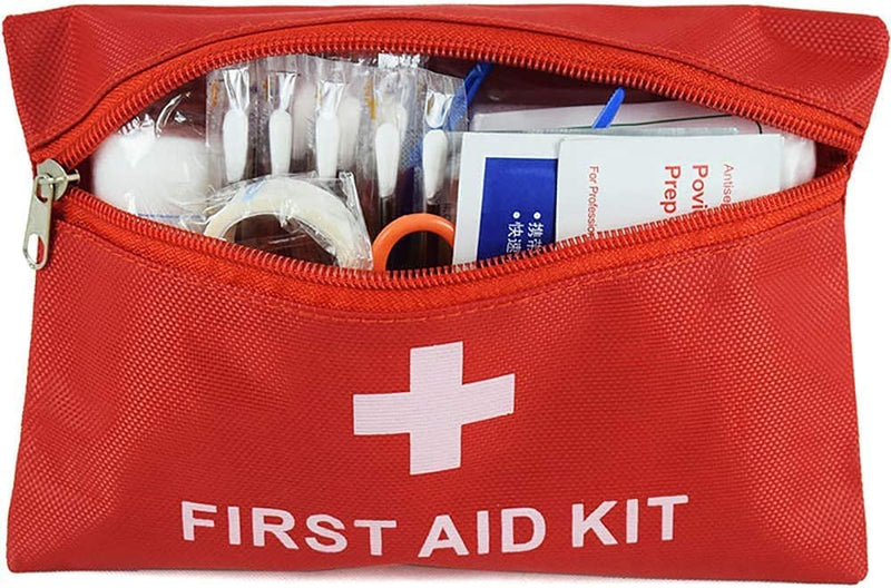 12 Pack Mini First Aid Kit Empty Bag, Travel Empty First Aid Kit Pouch Bag for Emergency at Home, Office, Car, Outdoors, Boat, Camping, Hiking(Bag Only) 12 Pack 7.9"x5.5" - NewNest Australia