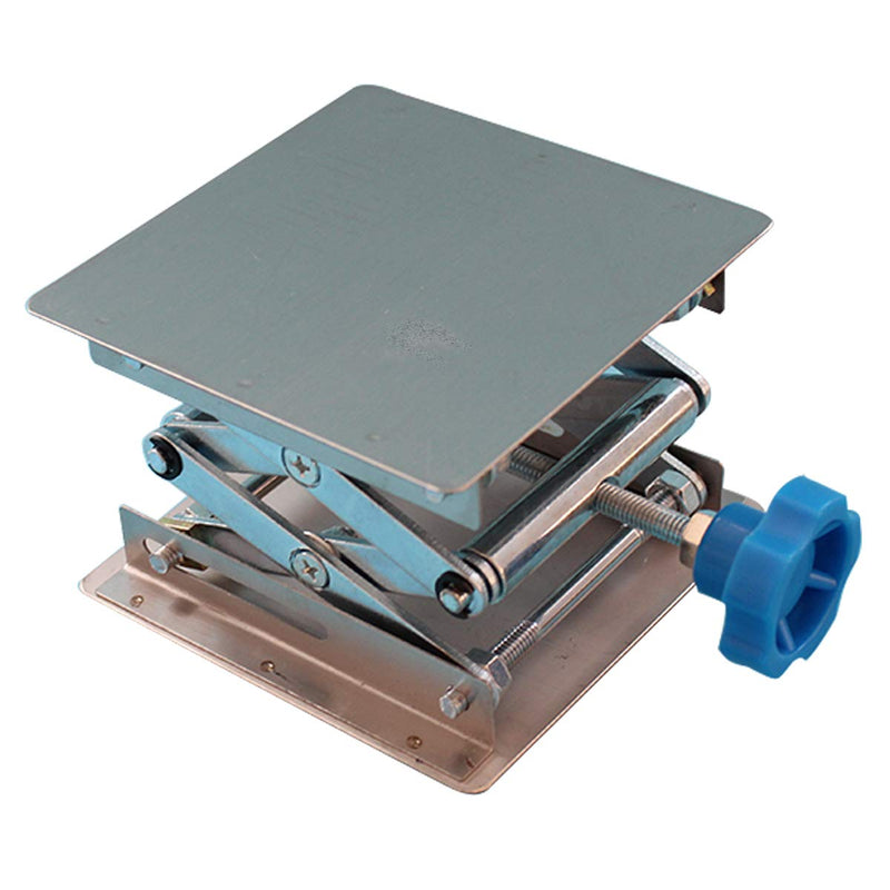 Stainless Steel Lab Jack Stand Table Lift Laboratory Jiffy Jack 4" x 4" - NewNest Australia