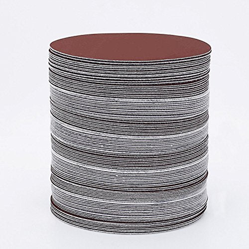 30pcs/set 7inch 180mm Round sandpaper Disk Sand Sheets Grit 80/100/120/180/240/320 Hook and Loop Sanding Disc for Sander Grits - NewNest Australia