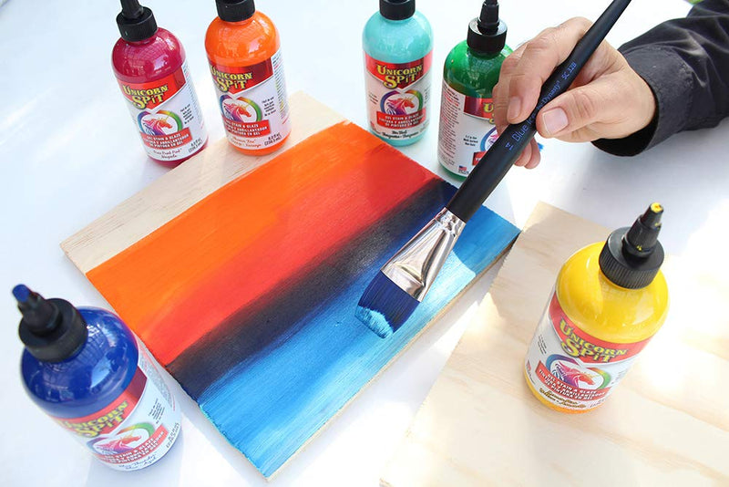 Unicorn SPiT 5770003 Gel Stain and Glaze, Phoenix Fire 4.0 FL OZ Bottle, Orange - NewNest Australia