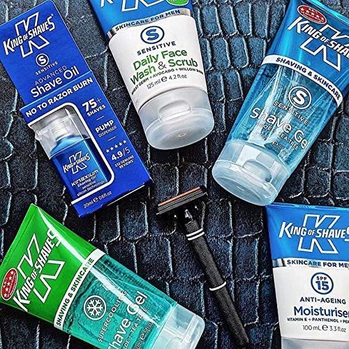 King of Shaves Cooling Aloe Vera Shaving Gel for Men 175ml DUO PACK 150 ml (pack of 2) - NewNest Australia