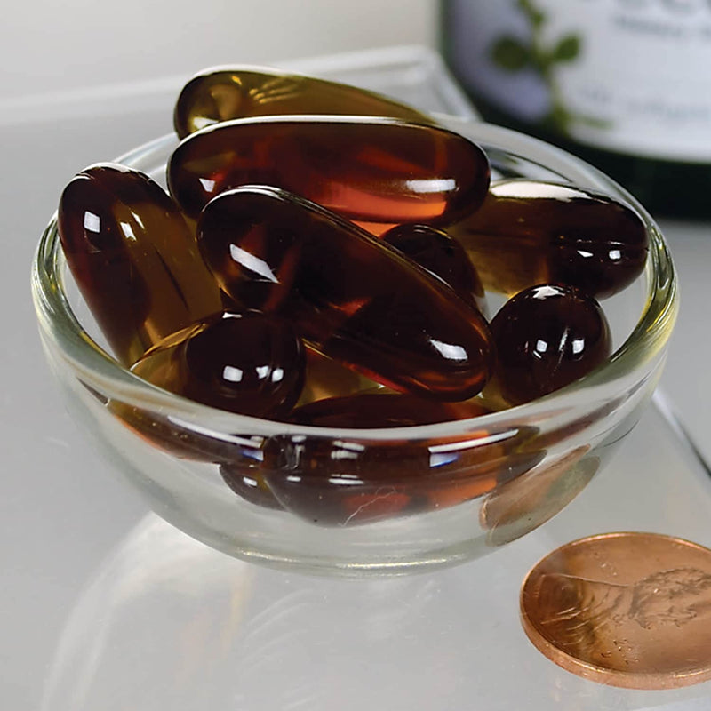 Swanson Pumpkin Seed Oil - Supports Brain Health, Heart Health, Prostate Health, and More - Combination Herbal Supplement with High Bioavailable EFAs - (100 Softgel Capsules, 1000mg Each) 1 - NewNest Australia