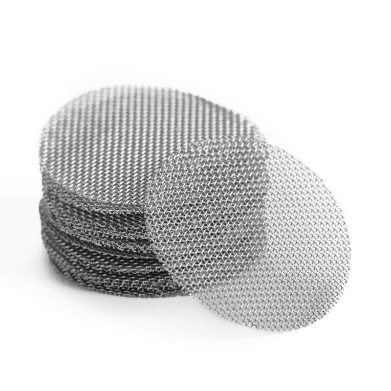 200 PCS 0.5 Inch Pipe Screens, 100% Stainless Steel Screen for Pipe, 1/2 Metal Screens with Flat Box 0.5 Inch (Pack of 200) - NewNest Australia