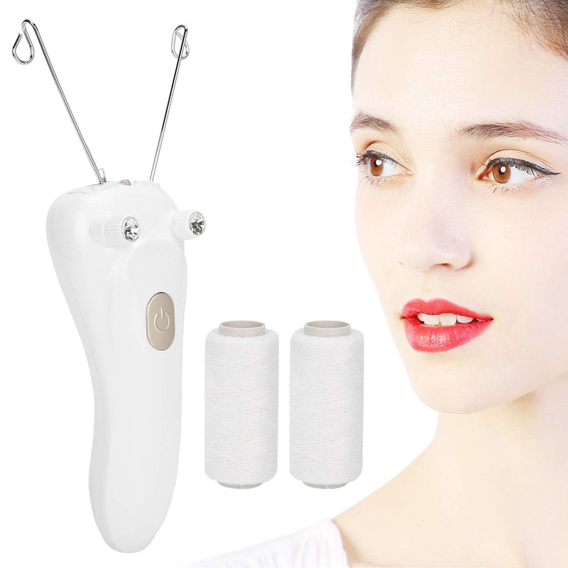 Electric Facial Removal Hair Removal Epilator For Women Facial Thread Epilator Facial Body Hair Removal Machine Device Hair Remover For Face & Chin Usb Rechargeable (Gold) - NewNest Australia