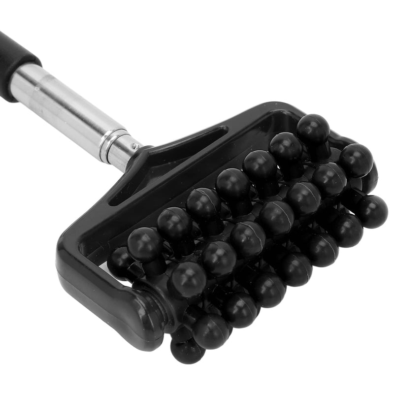 Telescopic Back Massager, Massage Roller, Men Women Massage Roller Stick Manual Massager For Massage And Relaxation, Relieves Body Muscle Fatigue And Pain (Black) - NewNest Australia