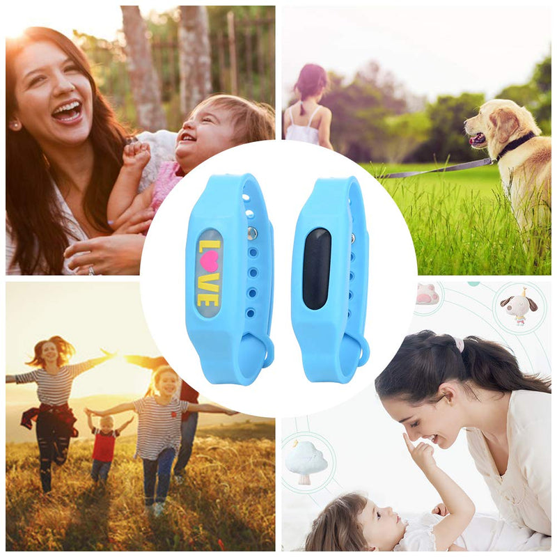 SEGMINISMART Mosquito Repellent Bracelet,Anti-Mosquito Bracelet,Insect Repellent Bands,Long-Lasting Waterproof Mosquito Repellent Bracelet Protection for Adult Kid 8 Count (Pack of 1) - NewNest Australia