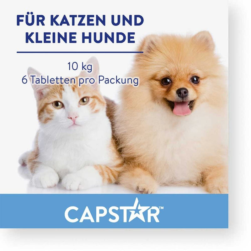 capstar 11.4 mg tablets for cats/small dogs 6 pcs - NewNest Australia