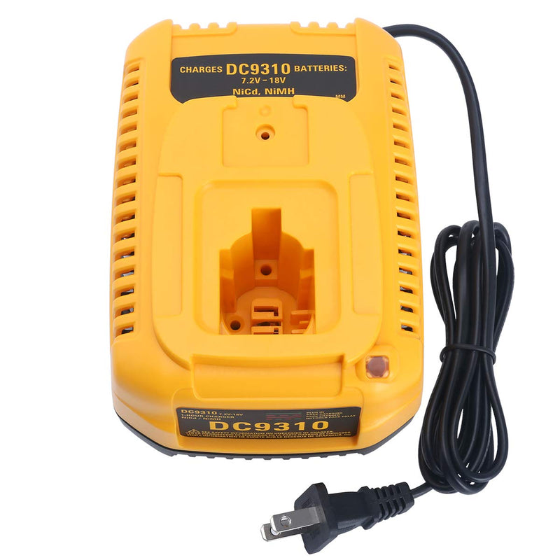 Biswaye 18V XRP Battery Charger Compatible with DEWALT 7.2V-18V NiCd NiMh Battery DC9096 DC9098 DC9099 DW9099 DW9072 DW9057 DW9091 DW9094 DC9071 DW9062 DC9091, DC9310 - NewNest Australia