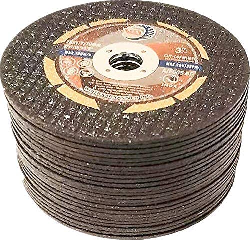 25PACK - 3"x.045"x3/8" Thin Cut-Off Wheels Metal and Stainless Steel Cutting Wheels - NewNest Australia