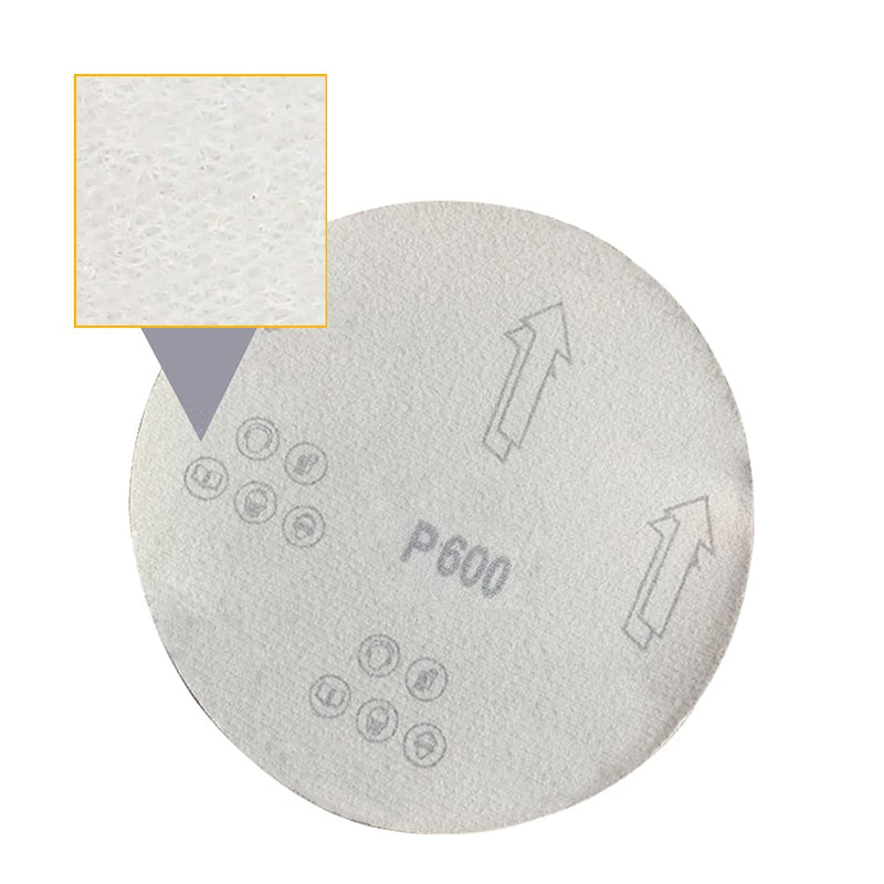 Adiyer [20 Pack] 7-inch 600 Grit Hook and Loop Sanding Discs Sandpaper, Aluminum Oxide Abrasive - NewNest Australia