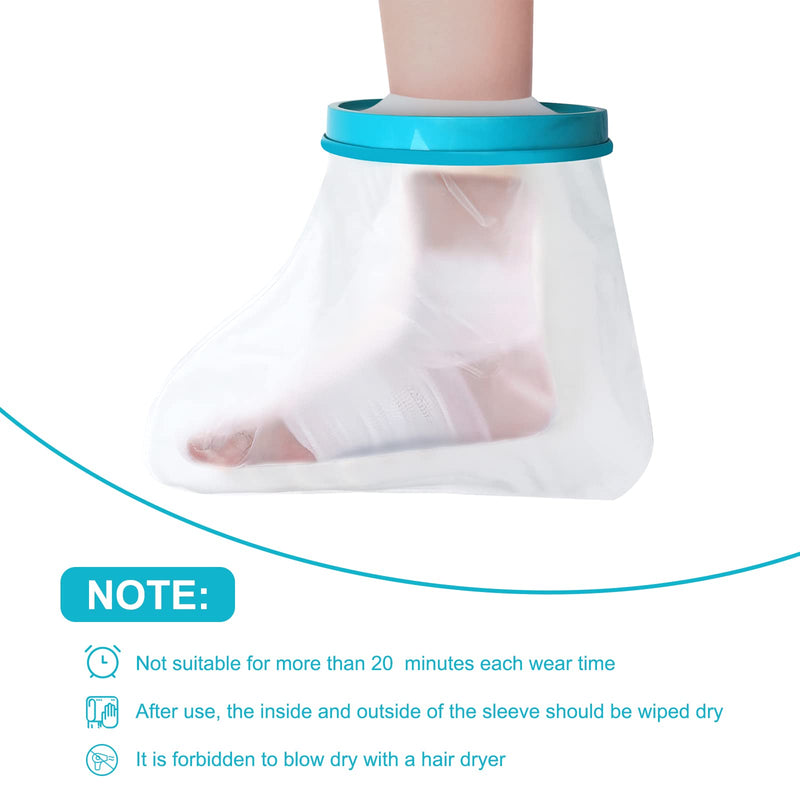 Cast Protection Foot For Showering, Bandage Protection Waterproof Adults For Broken Toes, Ankles, Burns, Reusable Plaster Shower Protection Leg Keep Wounds And Bandages Dry While Bathing - NewNest Australia