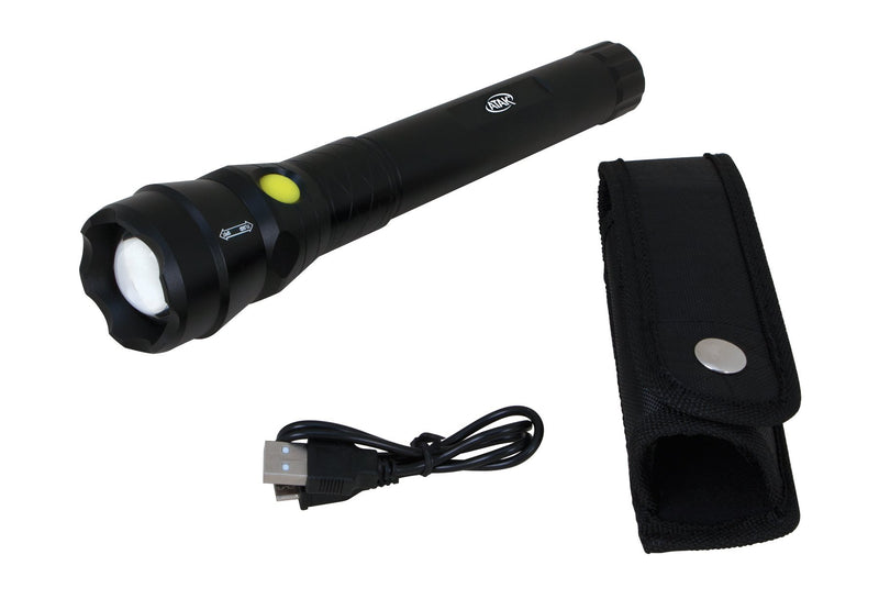 ATAK Model 552 Pro-Focus 1000 lumens Black LED Lithium-Ion Rechargeable Flashlight - NewNest Australia