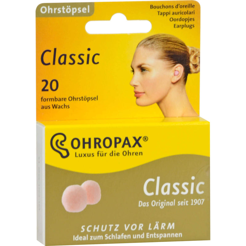 OHROPAX wax, classic earplugs, 20 pieces - NewNest Australia